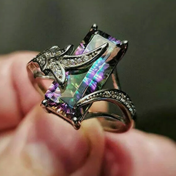 Mystic Topaz Ring - Picture 4 of 5
